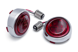 FANG® Rear Signal Light Inserts With Bezel (Dual Circuit)