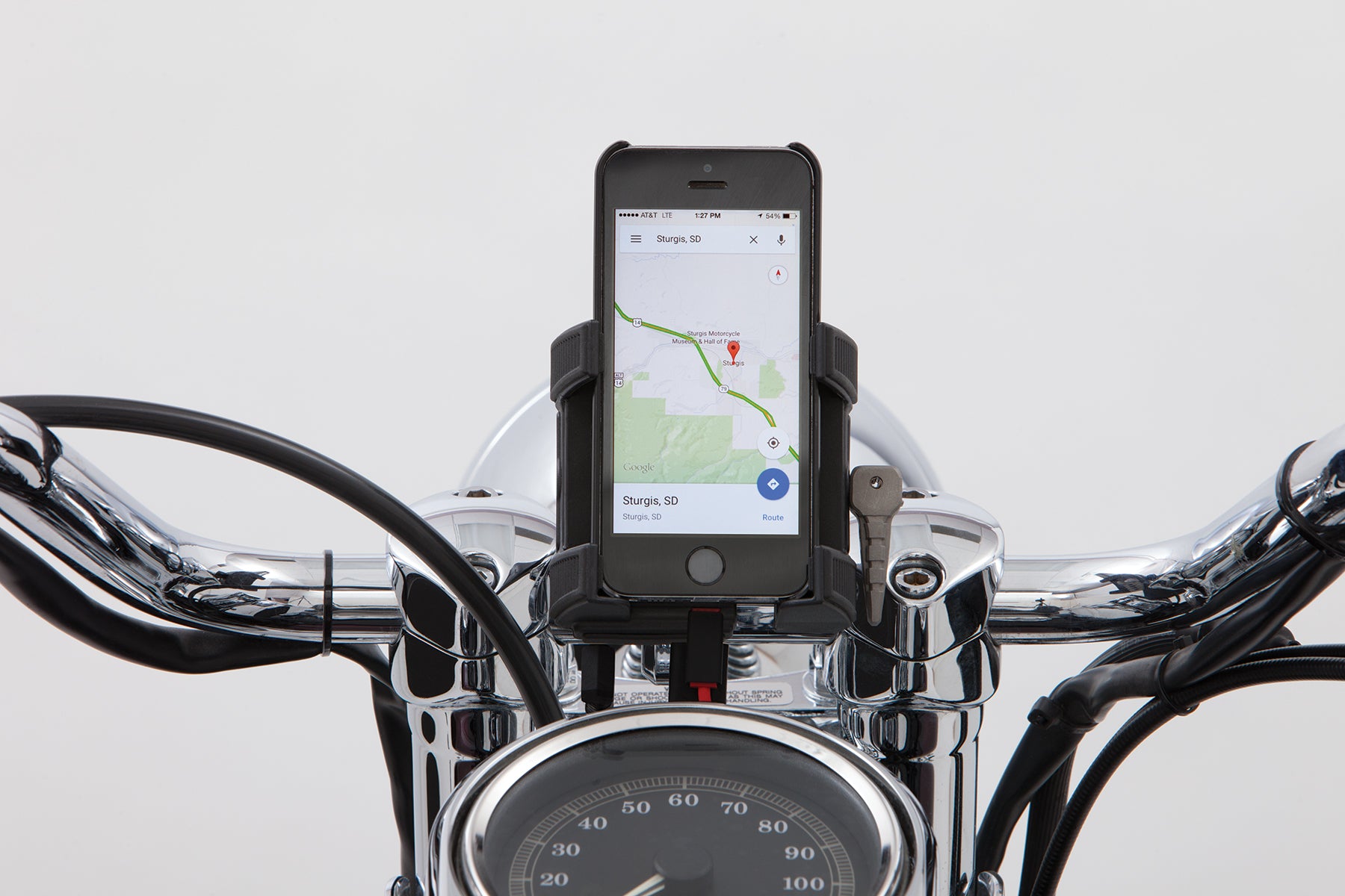 Smartphone GPS Holder With Bar Mount Ciro For Harley Davidson