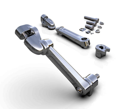 Passenger Footpeg mounts for Harley-Davidson Street Glide, Road Glide, Ultra, Limited