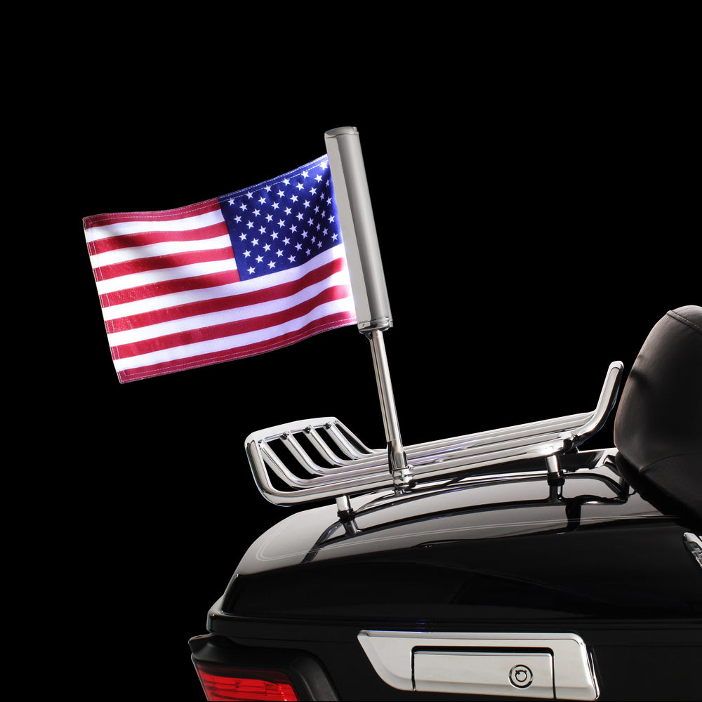 Flag Mount / Clamp Kit for 1/2" Diameter Tube Style Luggage Racks