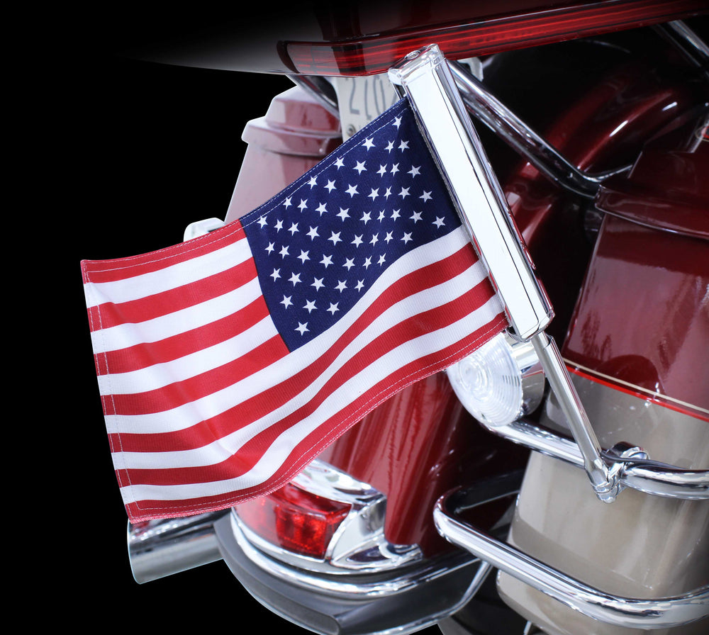 LED Lighted Flag Pole with American Flag