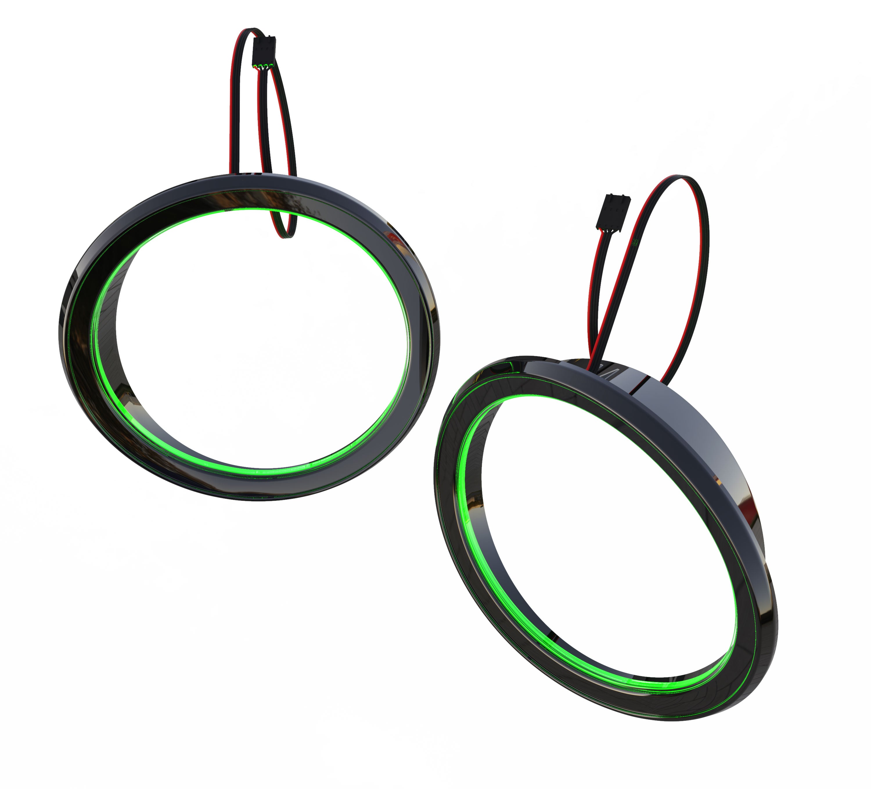 Shock Awe Multi Color LED Speaker Accents Ciro For Harley