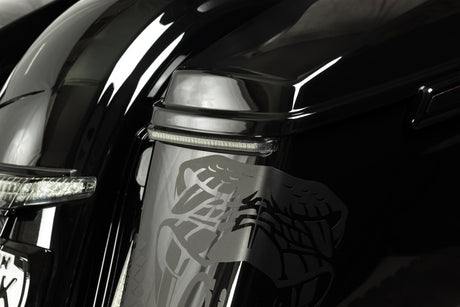 Ciro Led Bag Blades Saddlebag Lights for Harley-Davidson Street Glide, Road Glide, Ultra, Limited