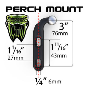 Smartphone / GPS Holder Standard or Premium With Perch Mount
