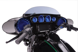 Ciro Multi-Color Led Speaker Accent for Haley-Davidson, Street Glide, Ultra, Limited, Blue LED