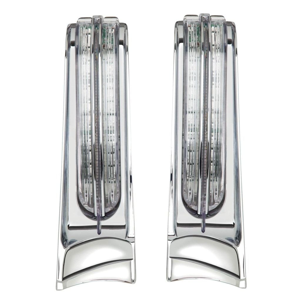 Ciro Filler Panel Lights In Chrome Or Black / 14-Up Electra Glide Ultra