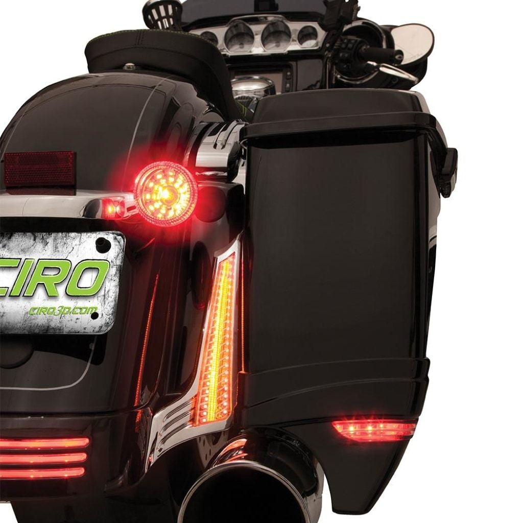 Filler Panel Lights Ciro For Harley Davidson Street Glide