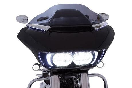 Horizon LED Lighted Windshield Trim | Ciro | For Harley-Davidson Road Glide