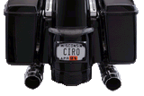 Latitude Tail Light with License Plate Holder | Ciro | For Harley-Davidson Street Glide, Road Glide Custom  and Road King  Special