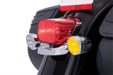 Fang amber led turn signal  with chrome bezel | Ciro 