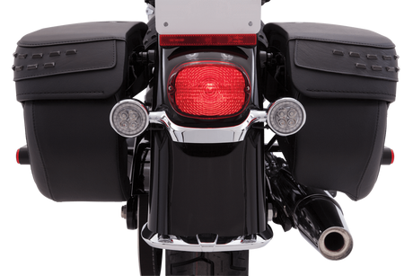 Fang LED Turn Signal Inserts With Chrome Or Black Bezel Ciro