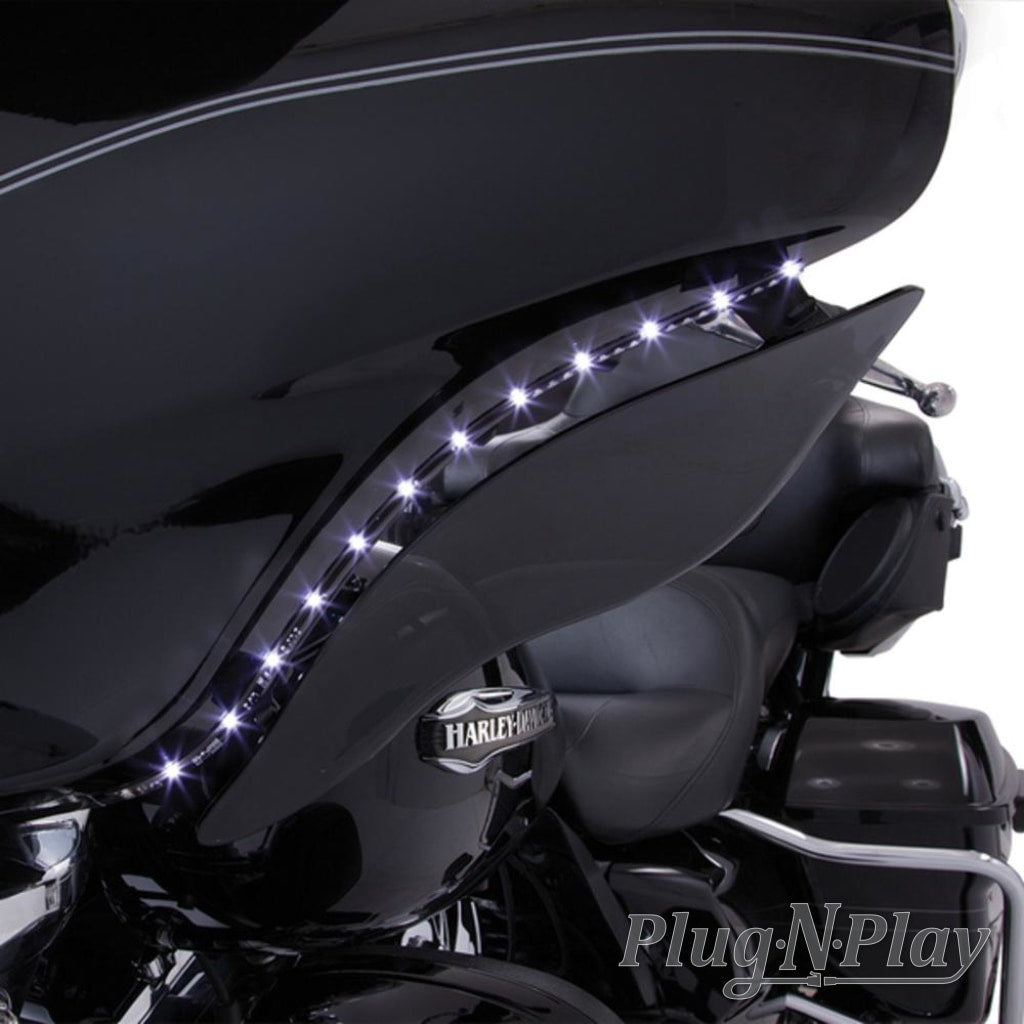 Bat Blades LED Lights Ciro For Harley Davidson