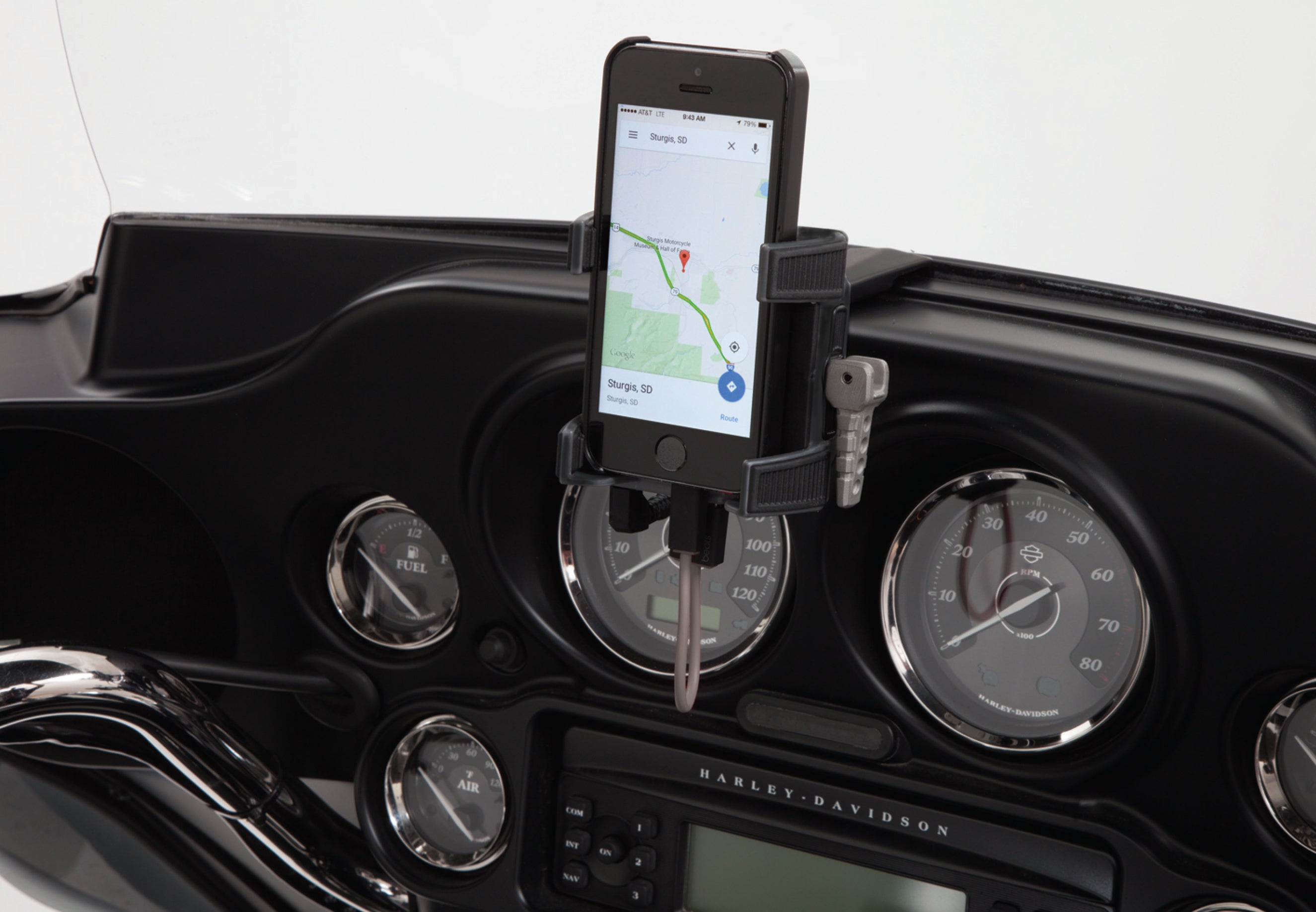 Smartphone GPS Holder Standard or Premium With Fairing Mount Ciro