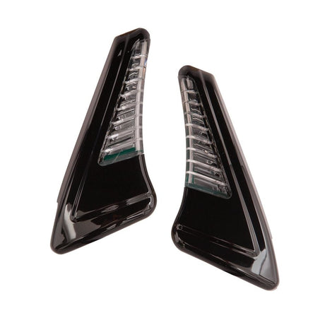 Snakeyes Led Tour-Pak Lights In Black Or Chrome Ciro